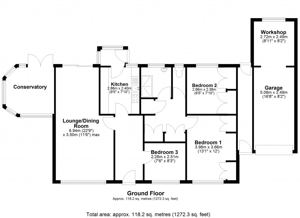Floorplans For Westbury, Wiltshire