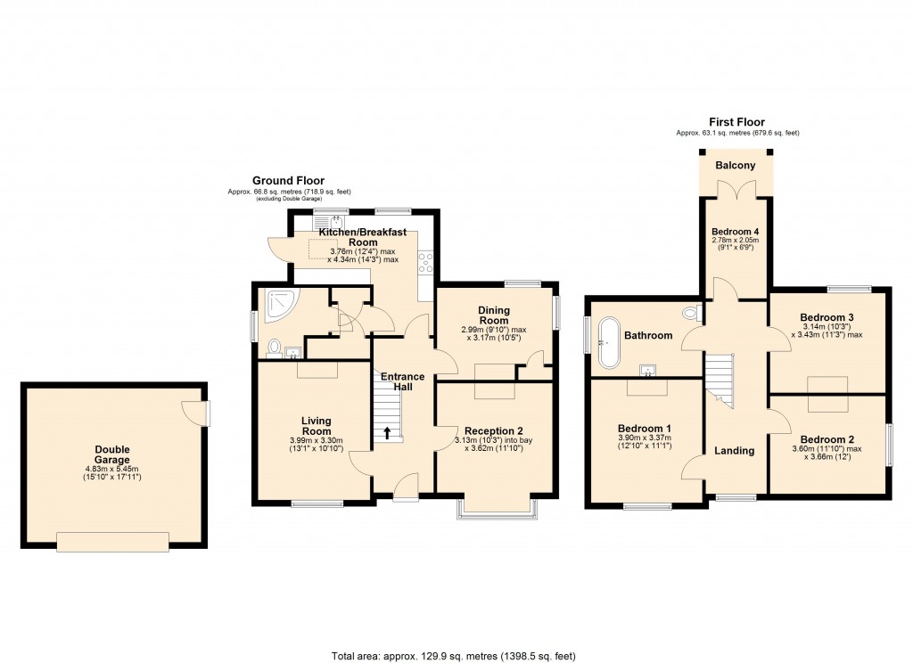 Floorplans For Westbury, Wiltshire