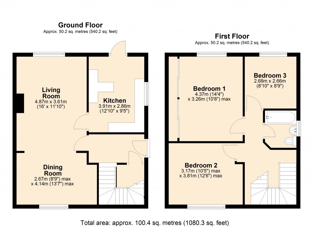 Floorplans For Melksham, Wiltshire