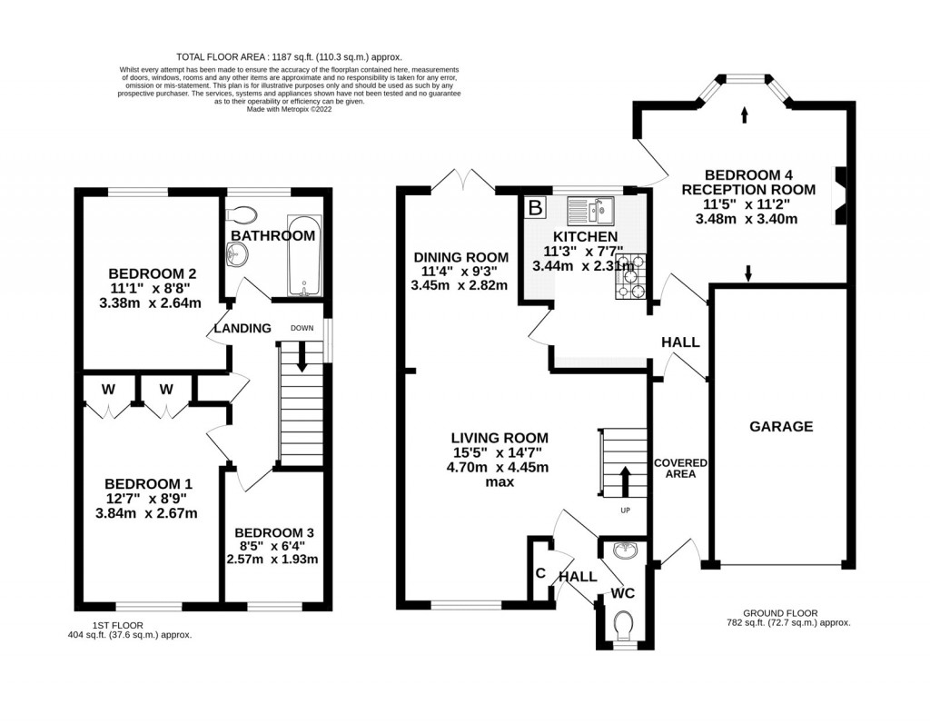 Floorplans For Bratton, Westbury, Wiltshire