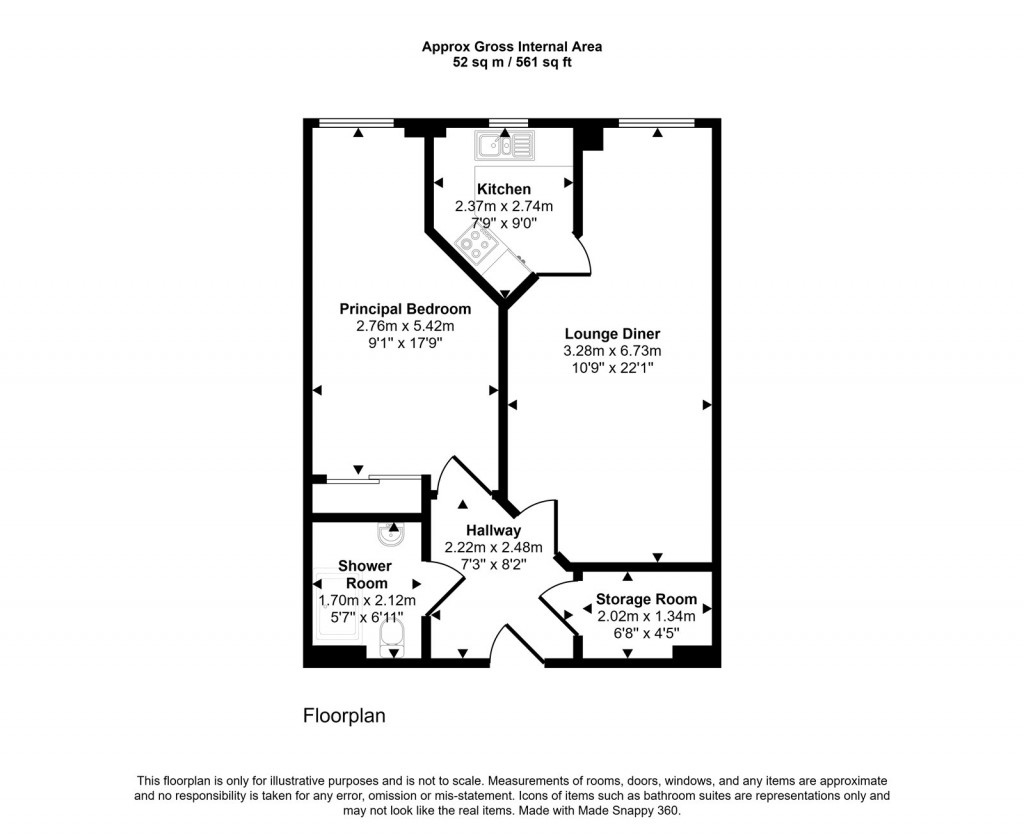 Floorplans For George Street, Warminster