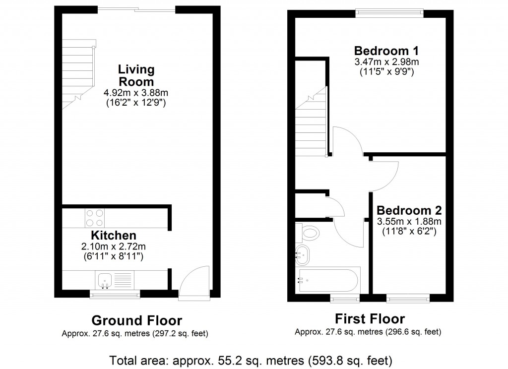 Floorplans For Westbury, Wiltshire