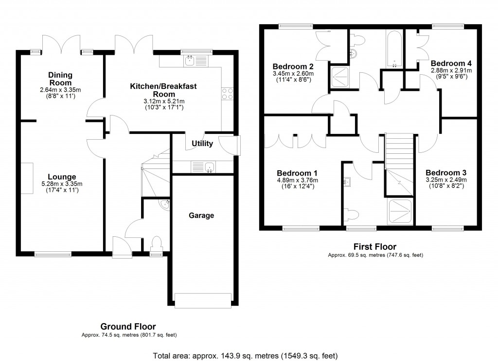Floorplans For Westbury