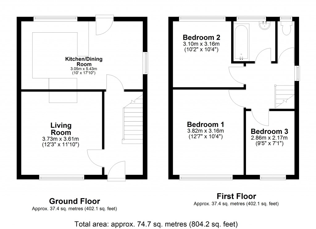 Floorplans For Sutton Veny, Warminster