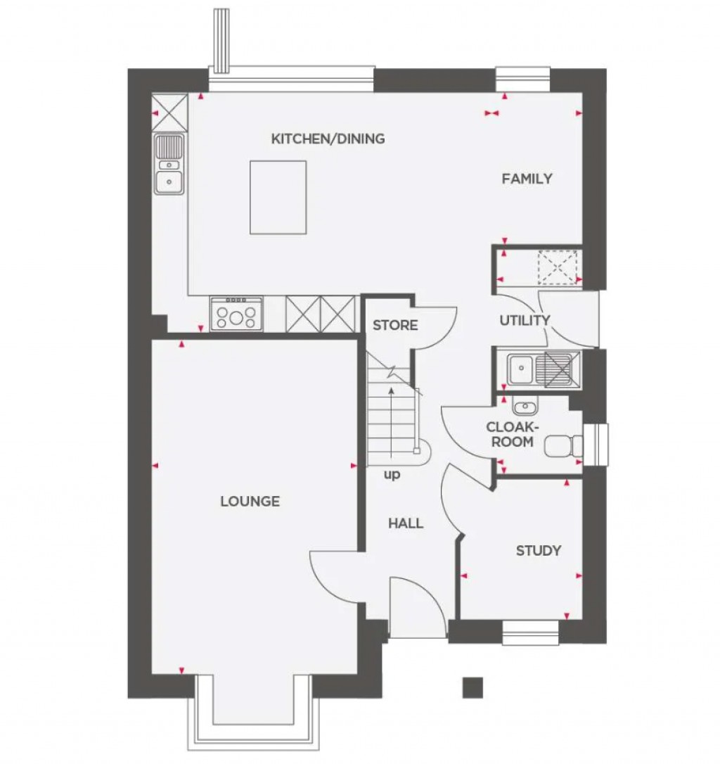 Floorplans For Westbury Leigh, Westbury