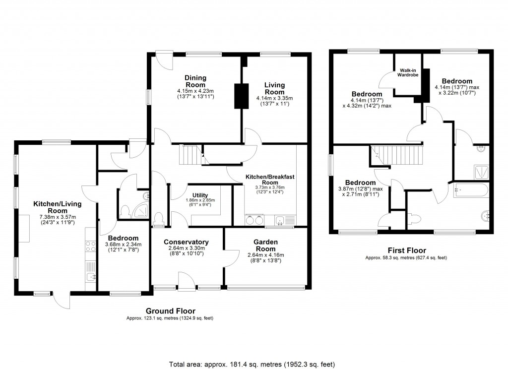 Floorplans For Dilton Marsh, Westbury