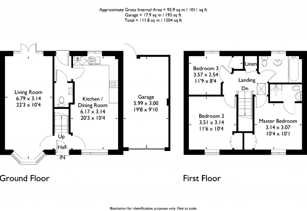 Floorplans For Westbury, Wiltshire