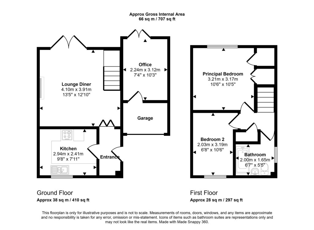Floorplans For Westbury, Wiltshire