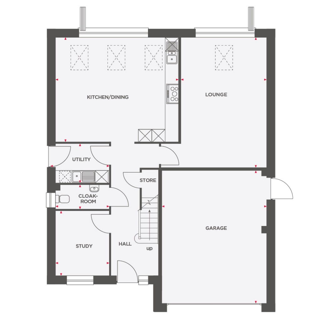 Floorplans For Westbury Leigh, Westbury