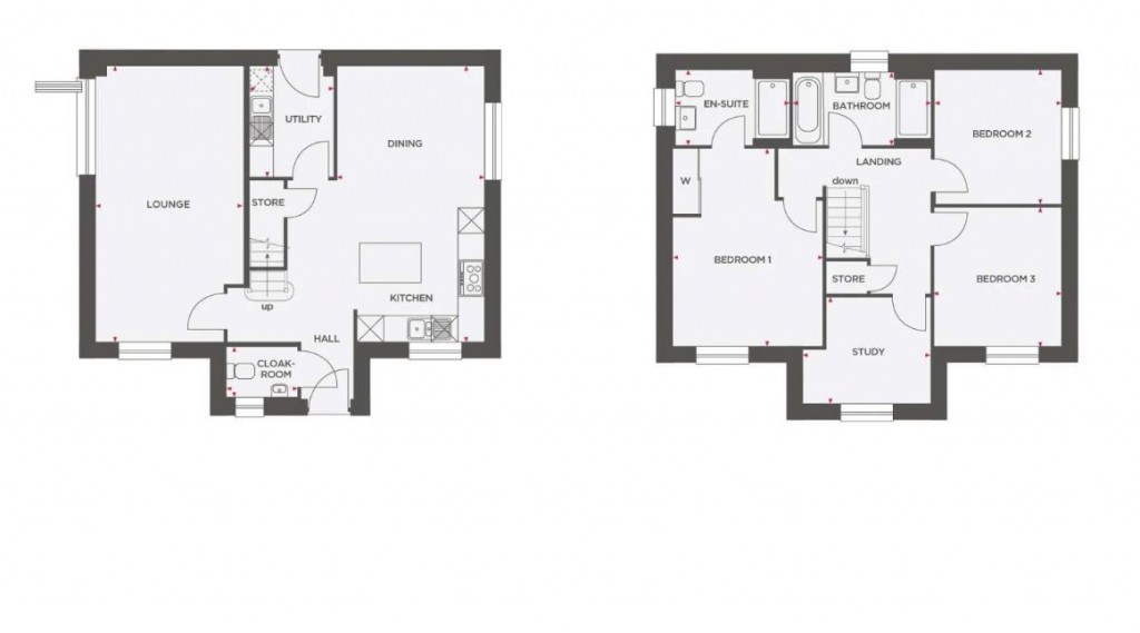 Floorplans For Westbury Leigh, Westbury