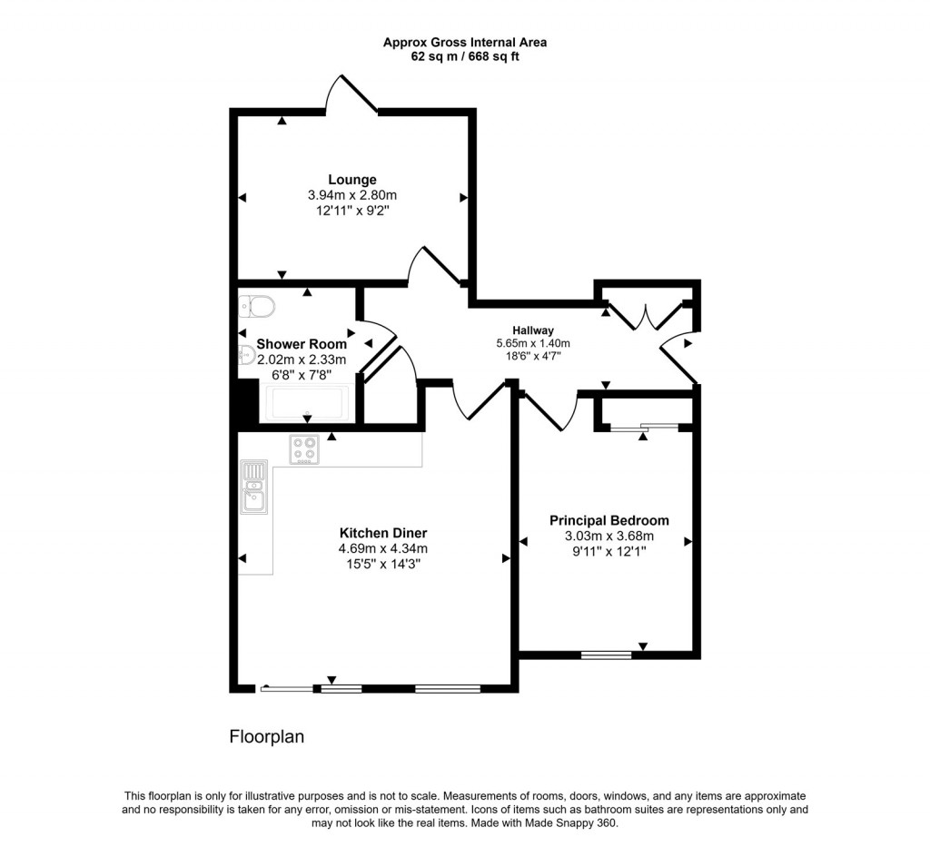 Floorplans For Westbury, Wiltshire